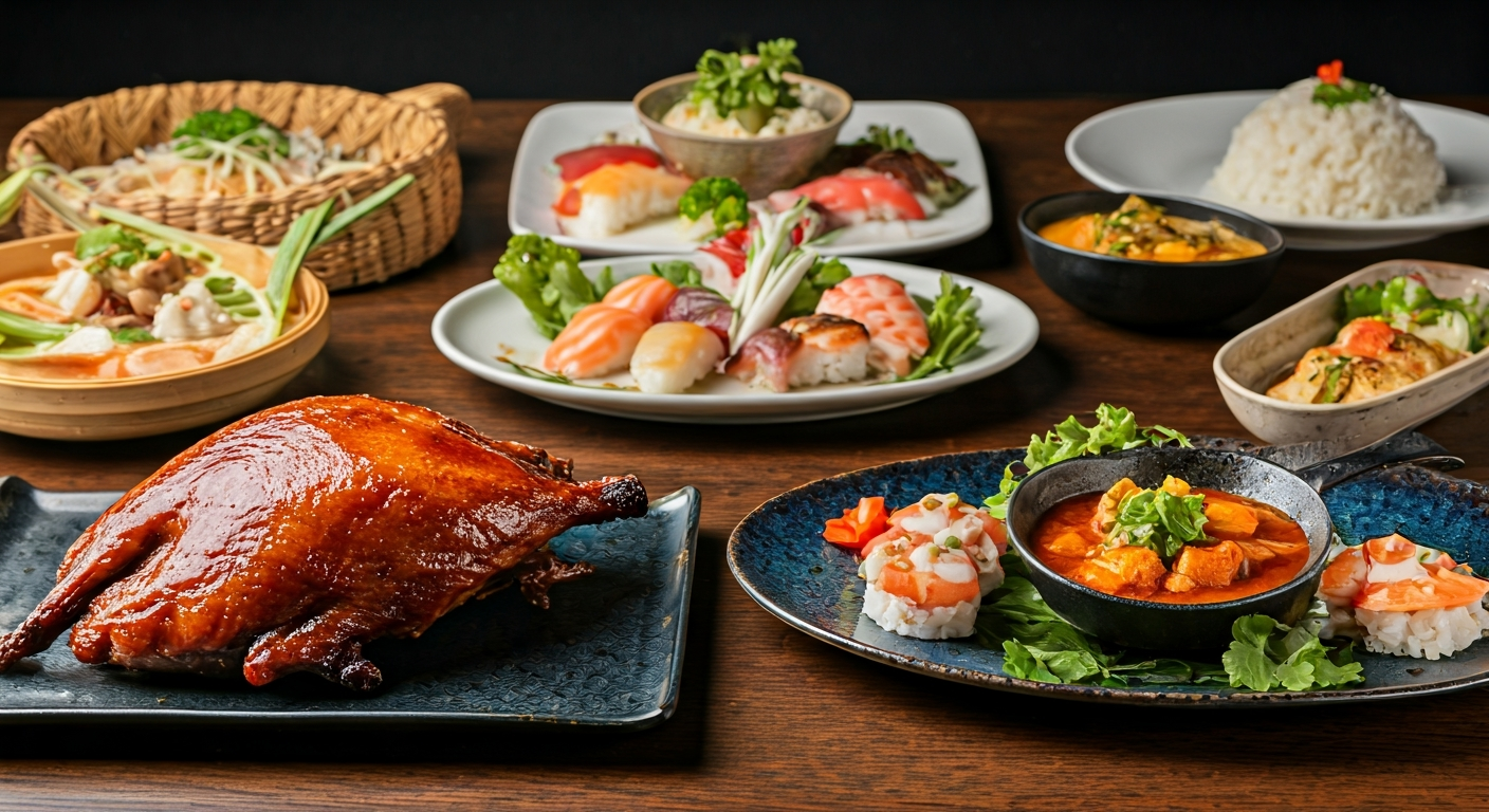 亞洲傳統食譜的魅力：四大經典料理對比與詳細做法 |